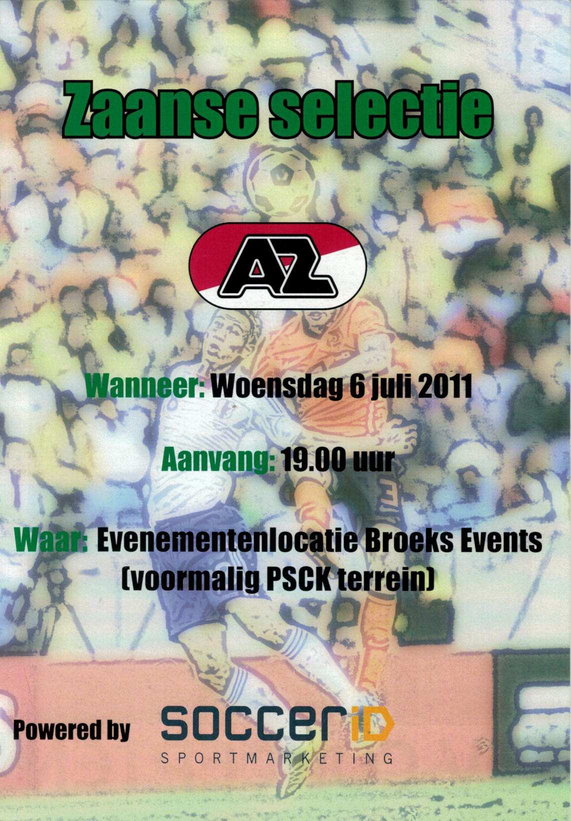 AZ Programma 6-jul-2011 Zaanse selectie